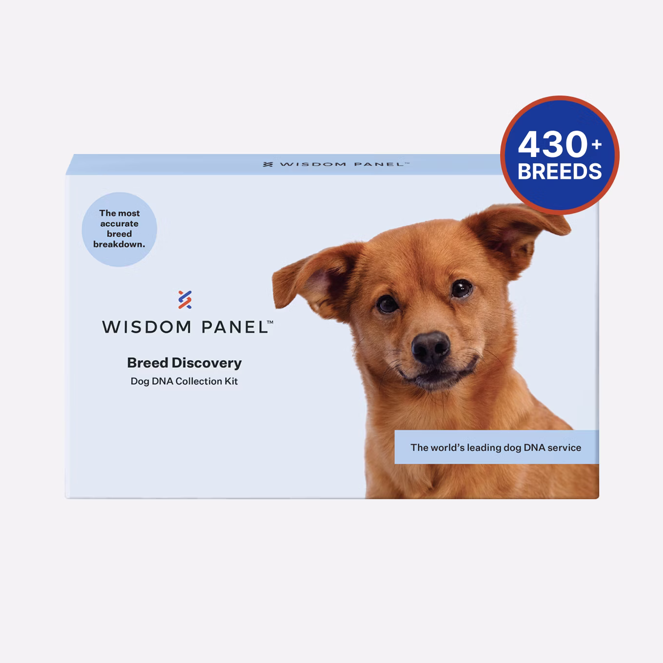 Breed Discovery dog DNA test product box